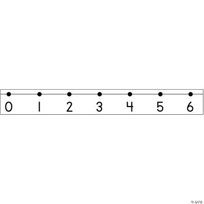 020 Number Line Traditional Oriental Trading