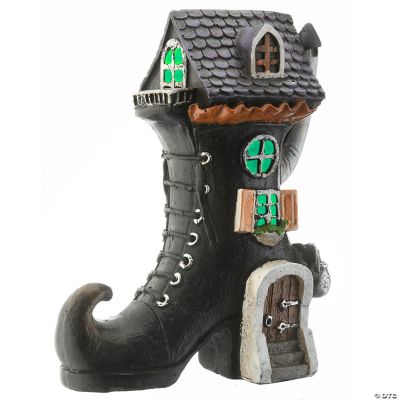 National Tree Company 6 in. Witch’s Boot Haunted House with LED Light