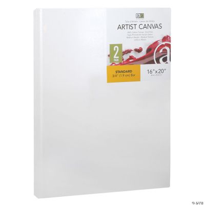 Art Advantage Artist Canvas Visual Edge 16x 20 Twin Pack Oriental   14284661