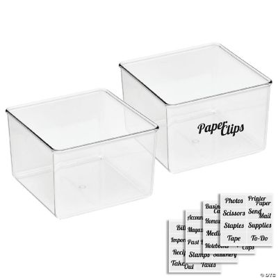 Two Decobox Rectangular Storage Box 33L – AHPI