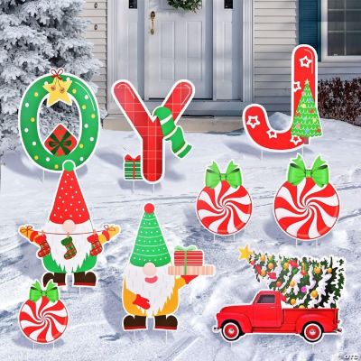 PopFun christmasjoyyardsign Oriental Trading