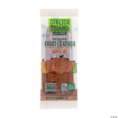 Stretch Island Fruit Leather Strip Abundant Apricot .5 oz Case of 30