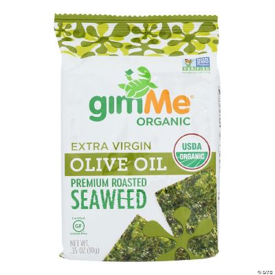 Gimme Seaweed Snacks Seaweed Snack Organic Extra Virgin Olive Oil
