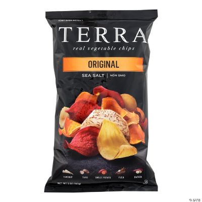 Terra Chips Exotic Vegetable Chips, Original 5 oz, Pack of 12