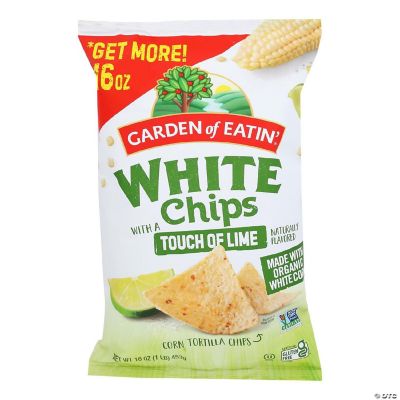 Garden of Eatin' Tortilla Chips White Corn Chips With Lime Case of