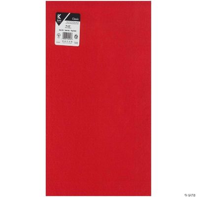 Kunin Classic Felt Sheets 9 x 12 in. Tomato Red (24 piece)