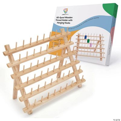 60Spool Embroidery Thread Holder, Freestanding Sewing Thread Organizer