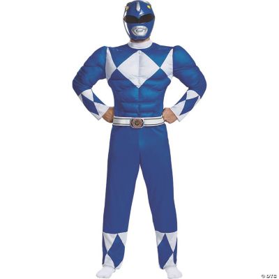 Men's Classic Muscle Mighty Morphin Power Ranger Blue Ranger | Oriental ...