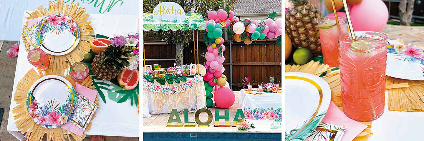 Elevated Luau Party Supplies