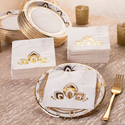 Bulk 96 Pc. Peacock Beverage Napkins