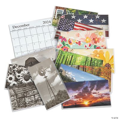 Bulk 48 Pc. 2024 2025 Pocket Calendar Assortment Oriental Trading