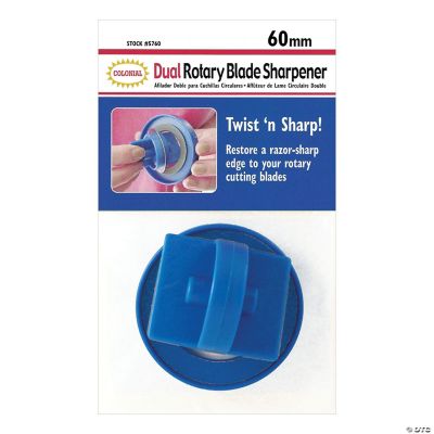 Colonial Needle Rotary Blade SharpenerFor 60mm Blades Oriental Trading