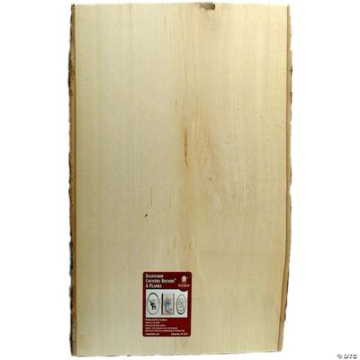 Walnut Hollow Basswood Country Plank 16 in. Large