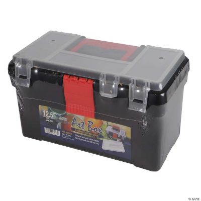 Pro Art Organizer Art Box 12.5" Lockable Black