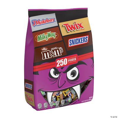 MARS Chocolate Mini Bars Variety Mix - 67.20oz bag | Oriental Trading