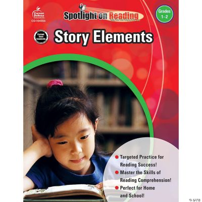 Carson Dellosa Education Story Elements Resource Book Grades 1 to 2
