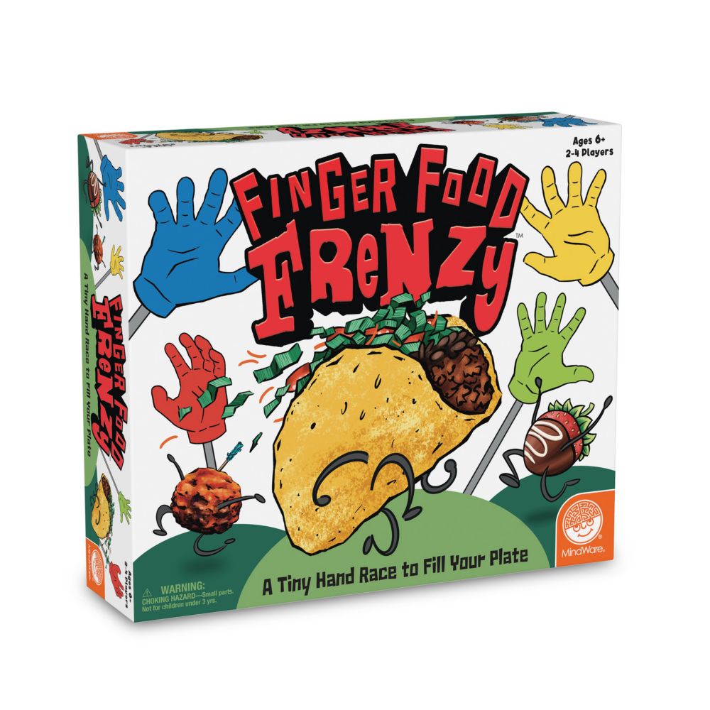 Finger Food Frenzy Family Board Game From MindWare