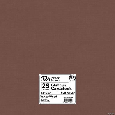Paper Accents Cardstock 12x12 Smooth 80lb Matte White 250pc