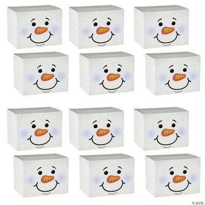 Bulk 60 Pc. Snowman Gift Boxes