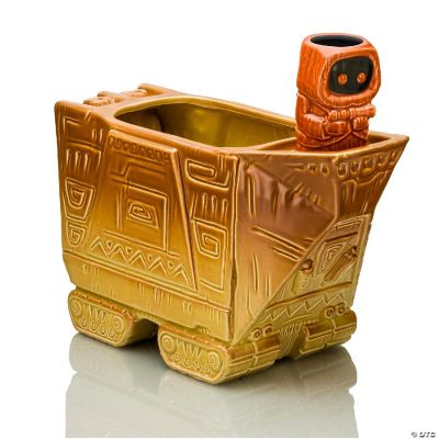 Geeki Tikis Star Wars Sandcrawler Punch Bowl Set With Jawa Mini Muglet