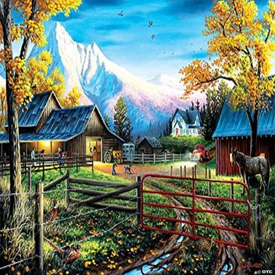 Sunsout Western Lifestyle 550 pc Jigsaw Puzzle | Oriental Trading