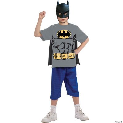 Boy's Batman Shirt Mask Cape Costume | Oriental Trading