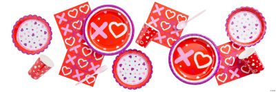 XOXO Heart Valentine's Day Party Supplies