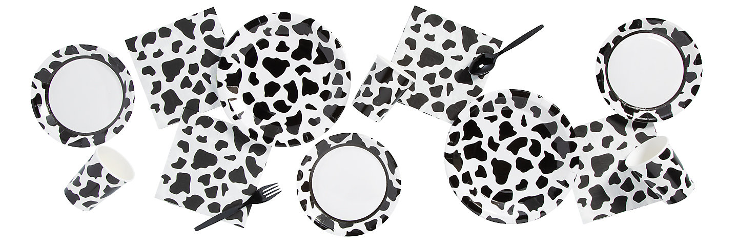 Cow Print Party Supplies