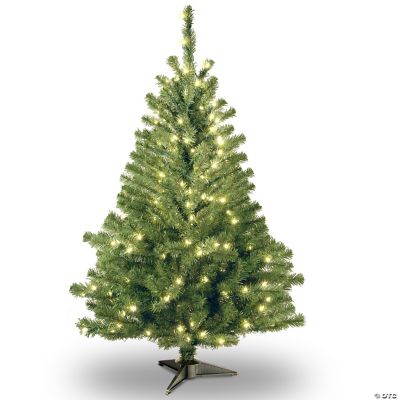 National Tree Company 4 ft. Kincaid Spruce Tree with Clear Lights