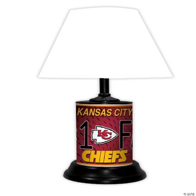 NFL Desk Lamp, Kansas City Chiefs Oriental Trading