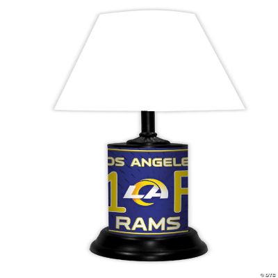 NFL Desk Lamp, Los Angeles Rams | Oriental Trading