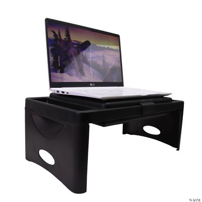 Loddie Doddie Foldable Lap Desk Black Oriental Trading