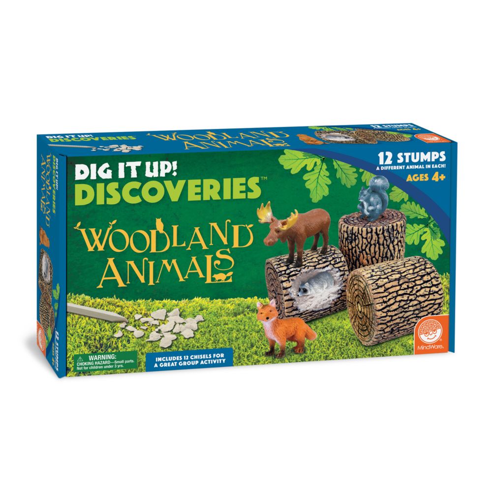 Dig it Up! Woodland Animals Excavation Kit From MindWare