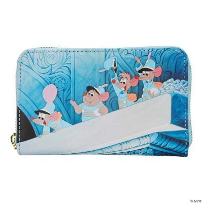 Loungefly Disney Cinderella Princess Scenes Zip Around Wallet