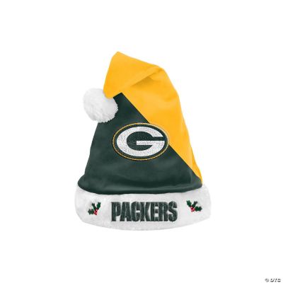 Green Bay Packers Colorblock Santa Hat – Green Bay Stuff