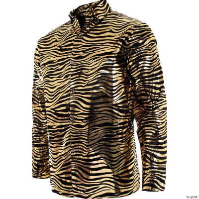 Adult Gold Tiger Shirt | Oriental Trading