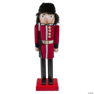 Nutcracker Factory 14" Red and Black Royal Guard Christmas Nutcracker