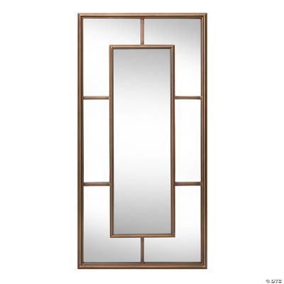 Melrose International Modern Oval Wall Mirror 30