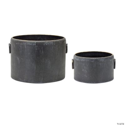 Melrose International Garden Mushroom Planter (Set of 2) main image 1