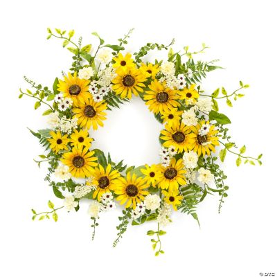 Sunflower Wreath, Spring Wreath, Everyday Wreath, Welcome Wreath