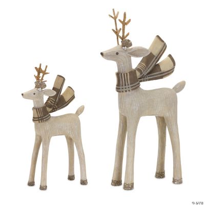 Melrose International Distressed Farm Animal Figurine (Set of 3)