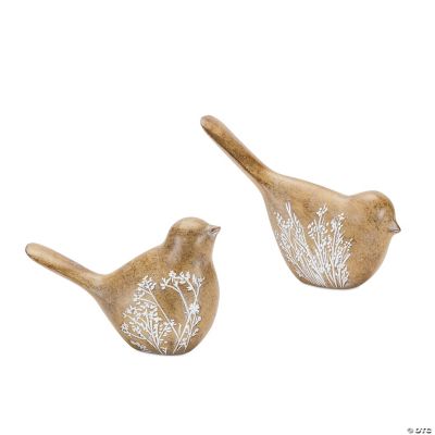 Melrose International Bubbling Stone Fountain with Bird Accents 19