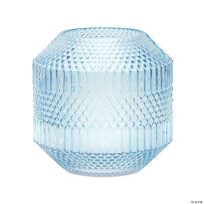Melrose International Ribbed Ceramic Vase (Set of 2) main image 1