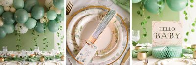 Eucalyptus Baby Shower Party Supplies