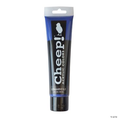 Cheep! Acrylic Paint Ultramarine Blue 4 oz. (6 Pack)