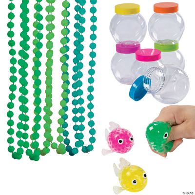Glow-in-the-Dark Ghost Gel Bead Squeeze Toys