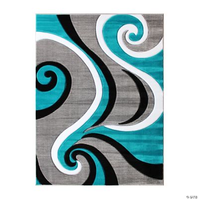 Liquify – Brown, Turquoise, Teal, Black, White Bath Mat for Sale by Elsy's  Art