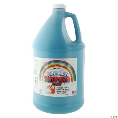 Pro Art Washable Tempera Paint Gallon Turquoise
