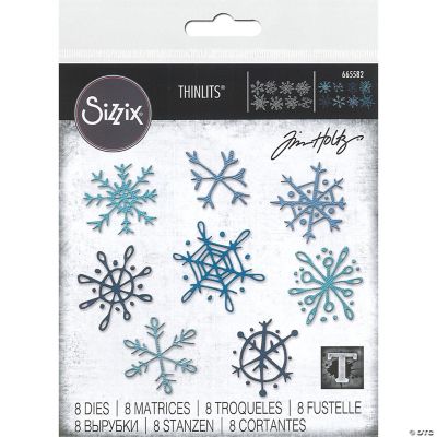 Nellie's Choice Floral Punch Jumbo Set - Snowflake