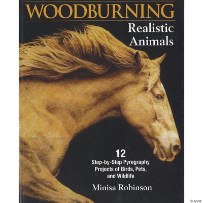 Woodburning Realistic Animals Book | Oriental Trading